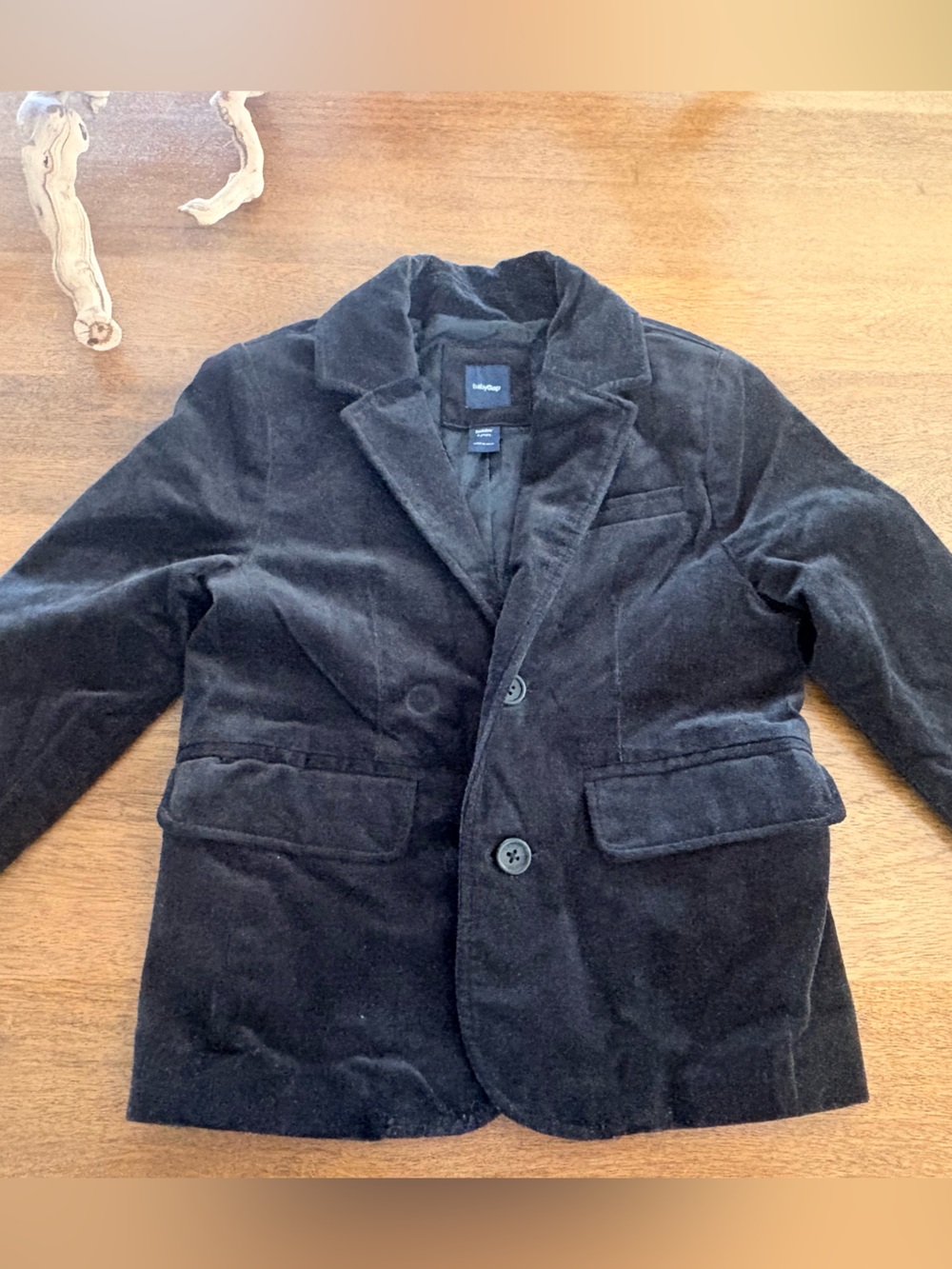 GAP Black Corduroy Blazer Jacket 4T